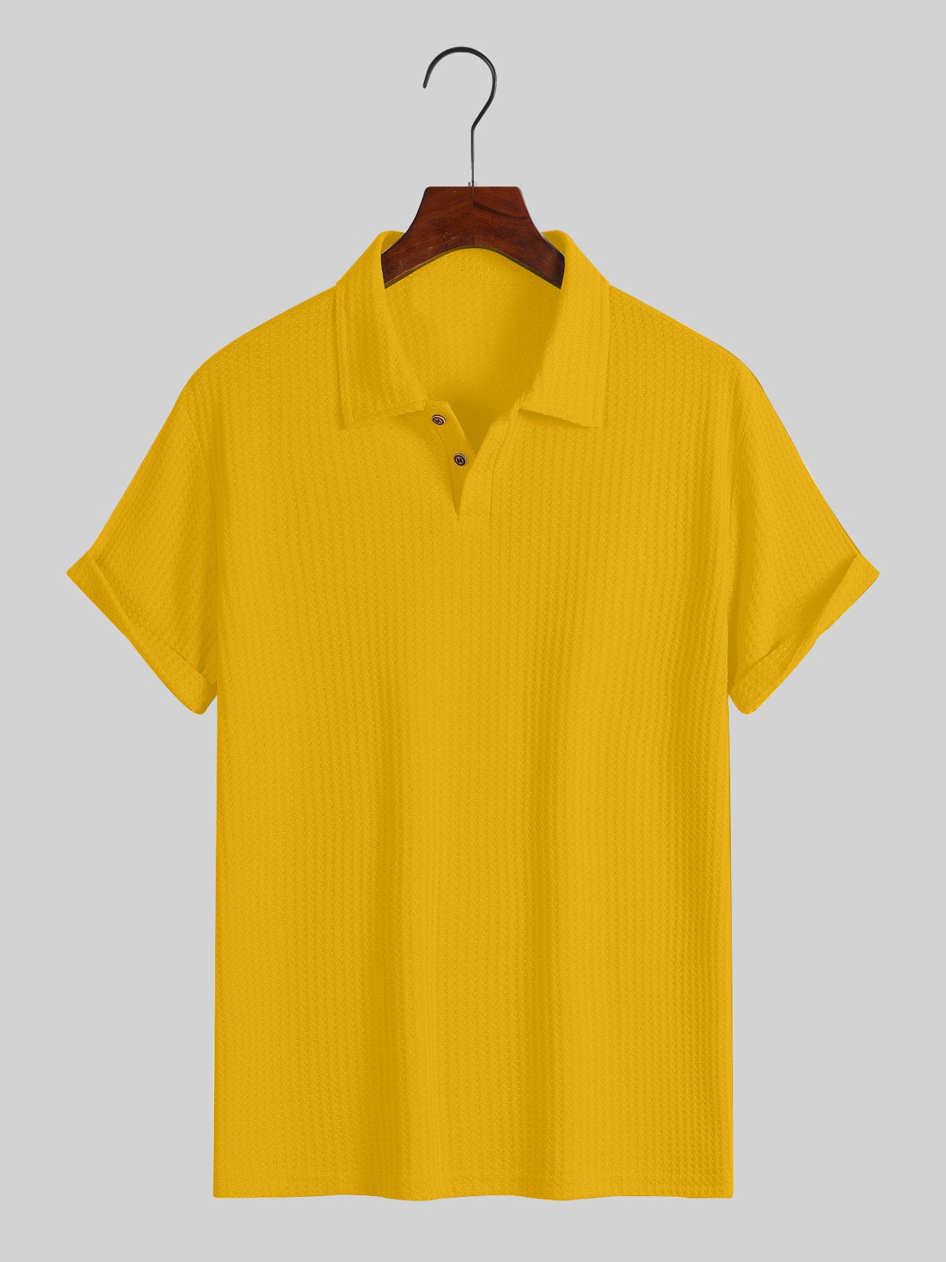 Knitted polo fir