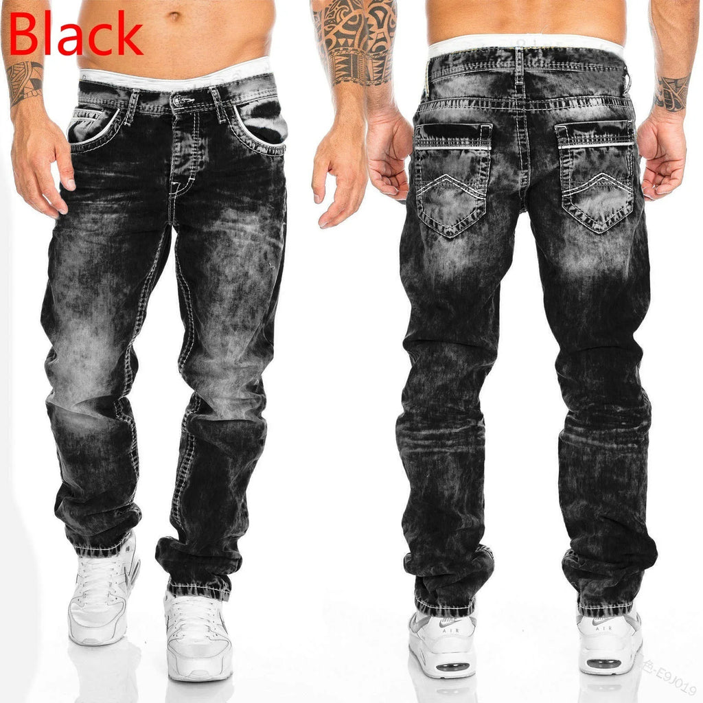 Straight Stretch Slim Jeans