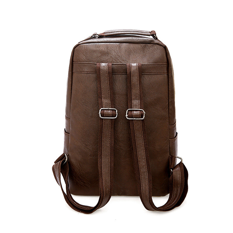 Custom PU Backpack for Men and Women - Large Capacity