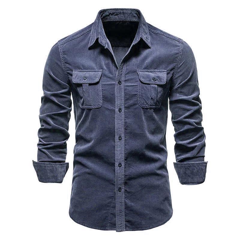 Men's Corduroy Casual Shirt