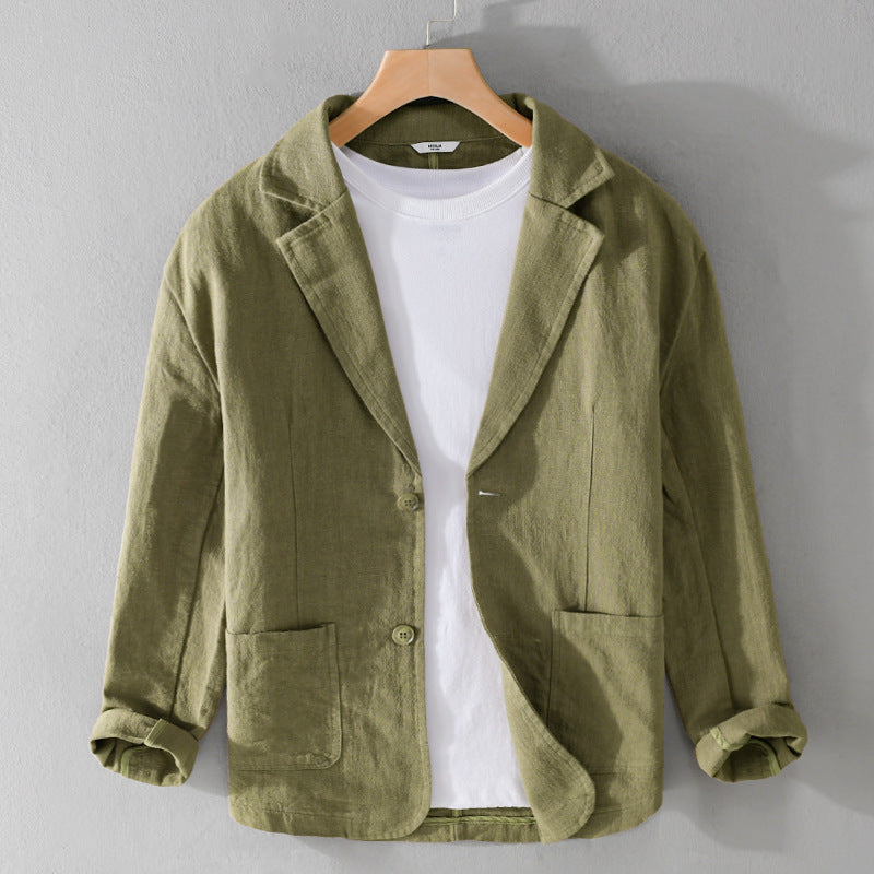 Men's Striped Casual Suit