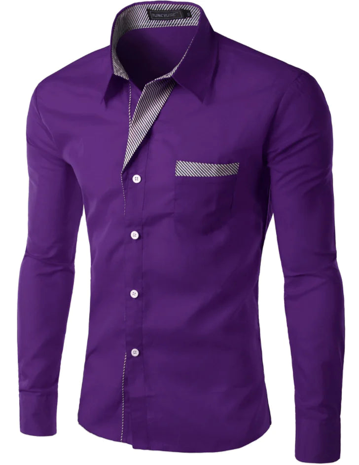 Men's Long Sleeve Casual Shirt