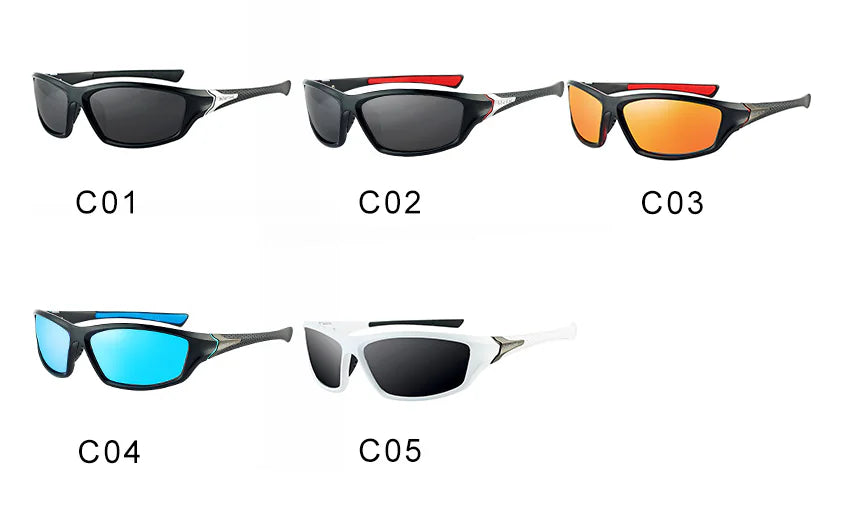 Polarized Night Vision Sports Sunglasses for Cycling