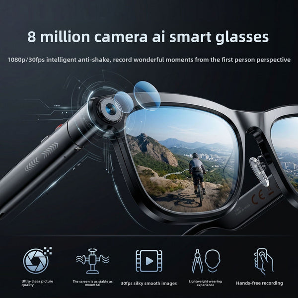 AI Smart Glasses with Camera and Translation