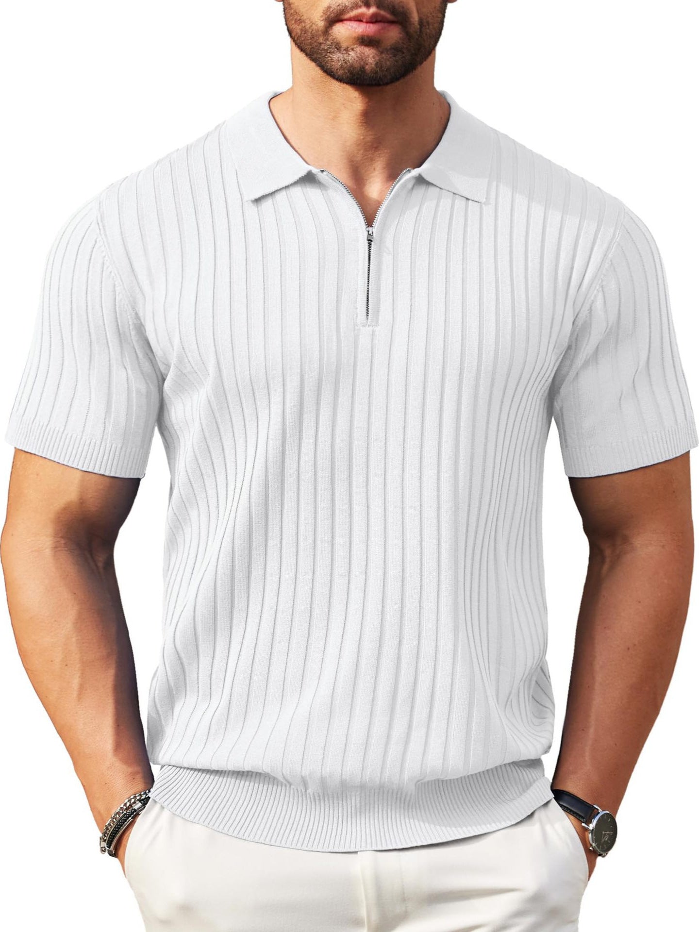 Mens Short Sleeve Polo Shirt