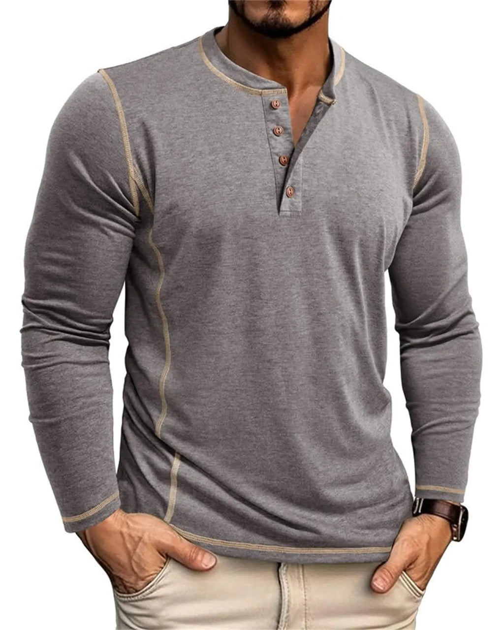 Mens Henley Shirts