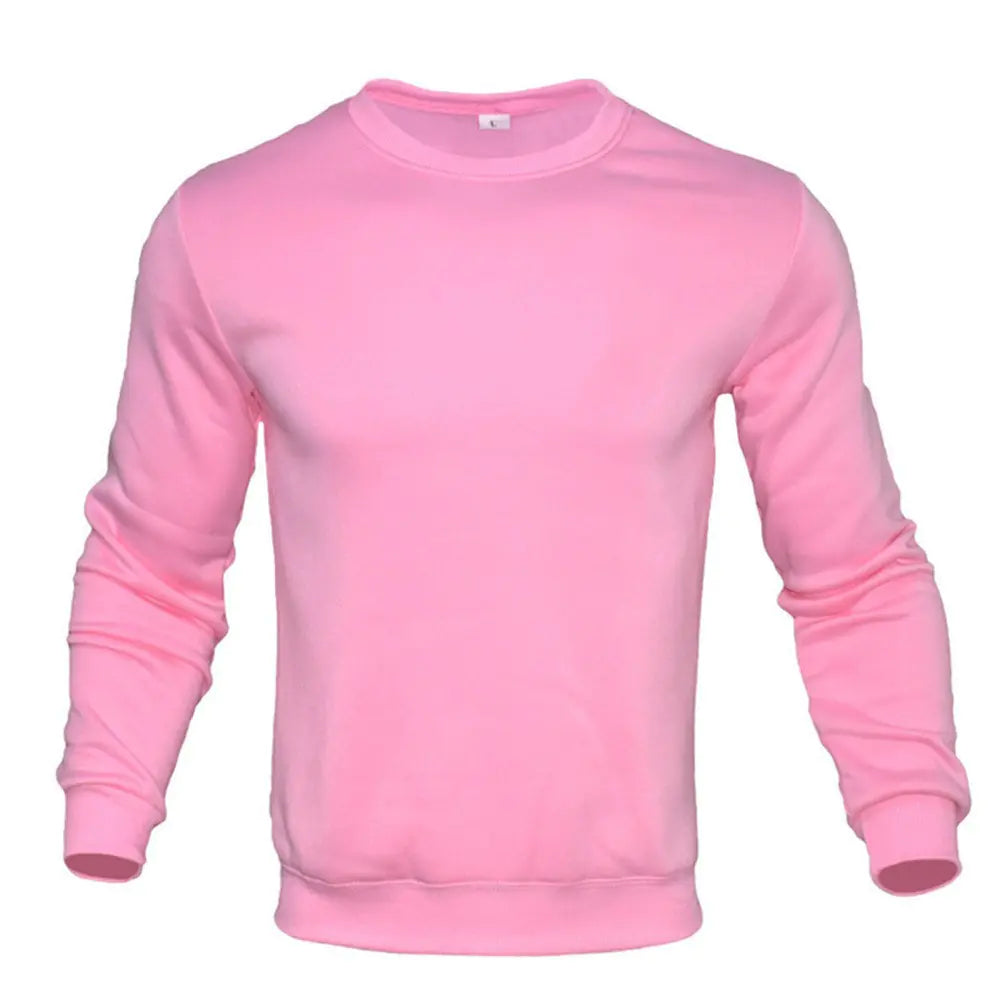 Men's Casual Round Neck Sweatshirt