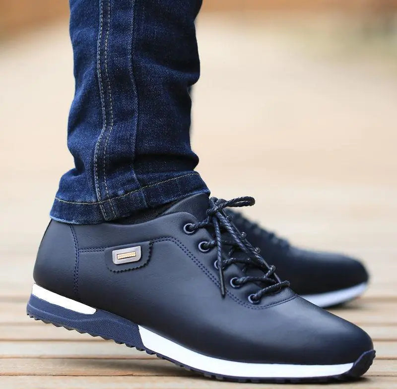 Korean Casual Leather Shoes for Men