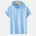 Hooded T-Shirts with Drawstring