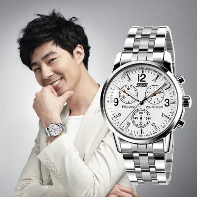 Stylish Waterproof Business Watch