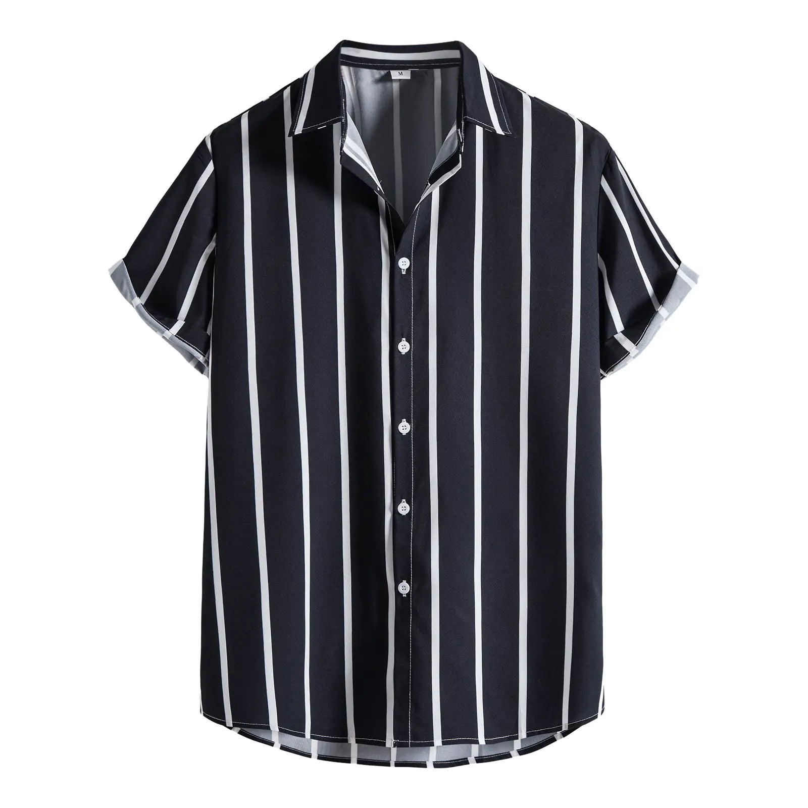 Men's Linen Button-Down Short Sleeve Shirt 2022