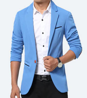Plus Size Men's Casual Blazer, Spring Wholesale Jacket