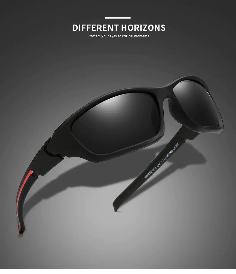 Men's Retro Polarized Sunglasses for Cycling and Sports