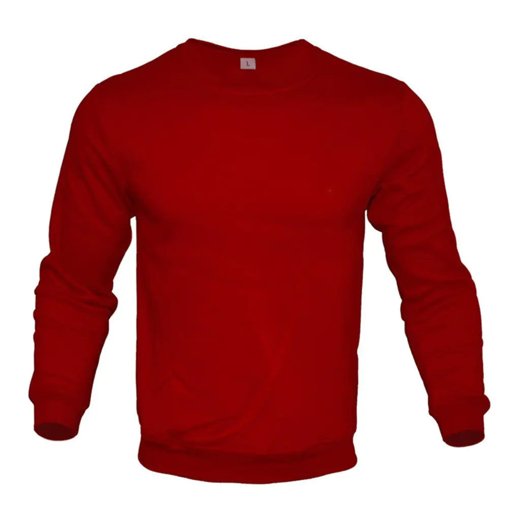 Men's Casual Round Neck Sweatshirt