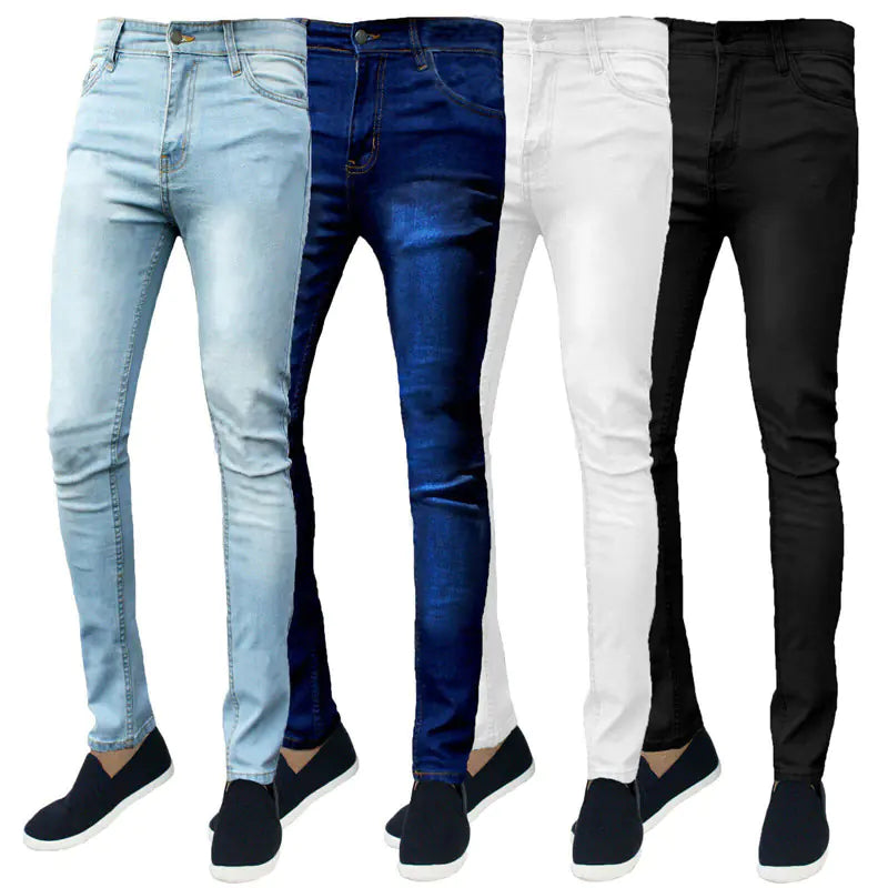Men's Stretch Slim Straight Denim Jeans