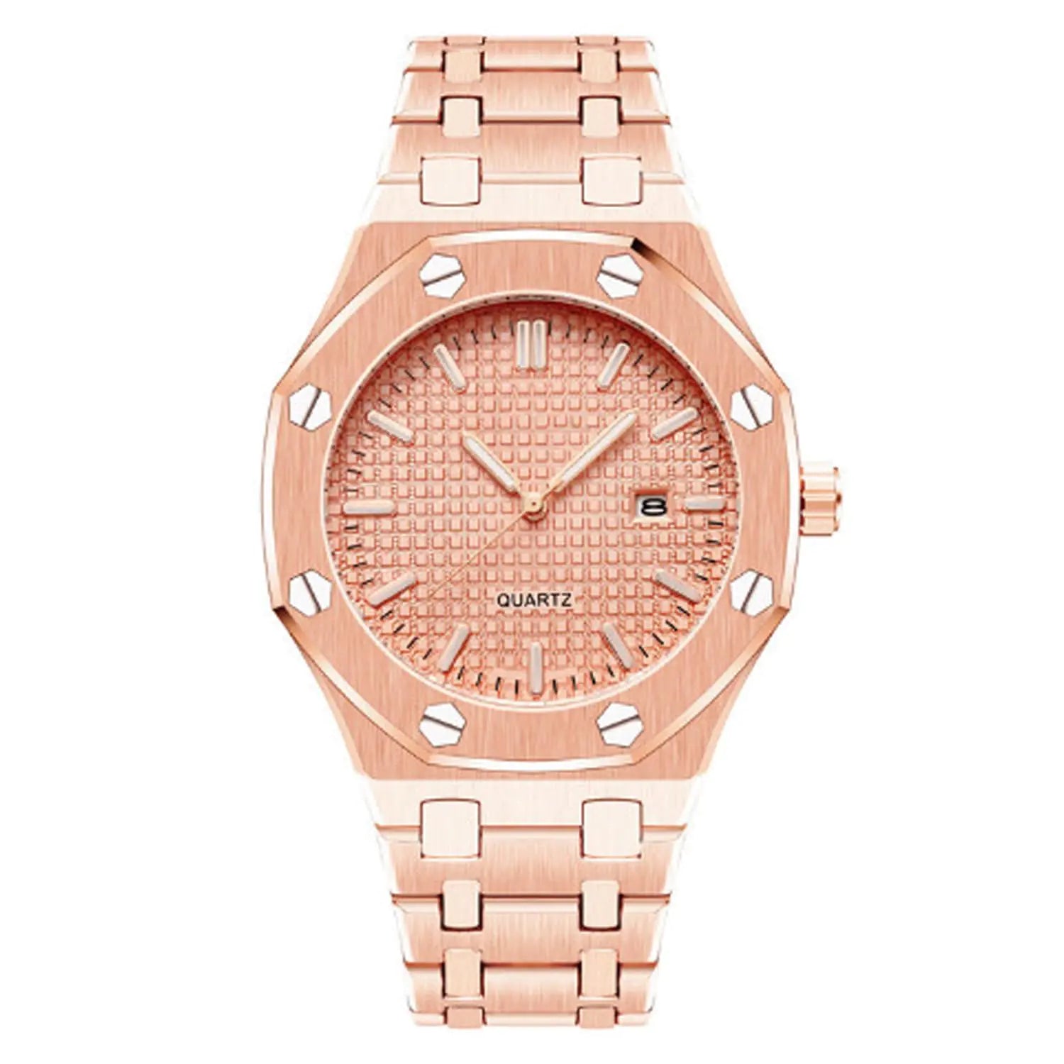 BARAMON Mens Watches Royalty Stainless Steel Quartz