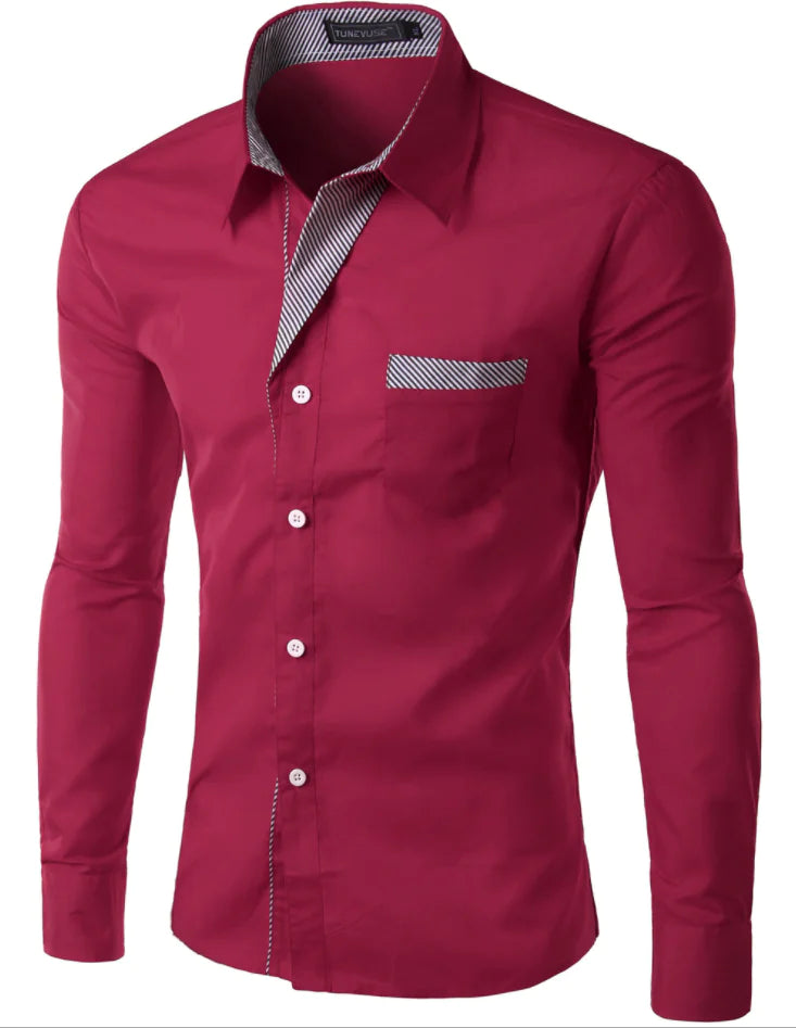 Men's Long Sleeve Casual Shirt