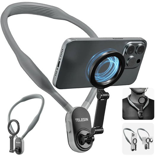 TELESIN° Magnetic Neck Cell Phone Holder