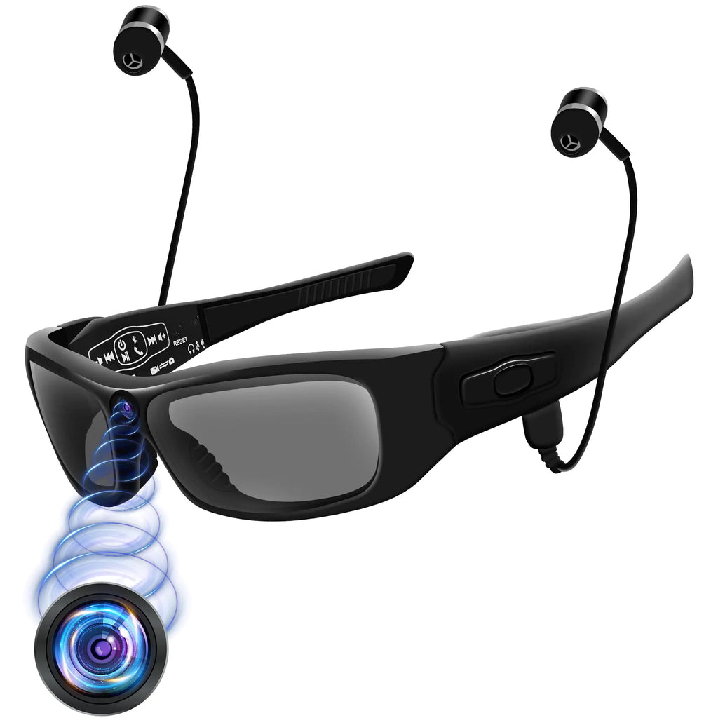 ZTCOLIFE Bluetooth Smart Sunglasses with Camera HD 1080P Video