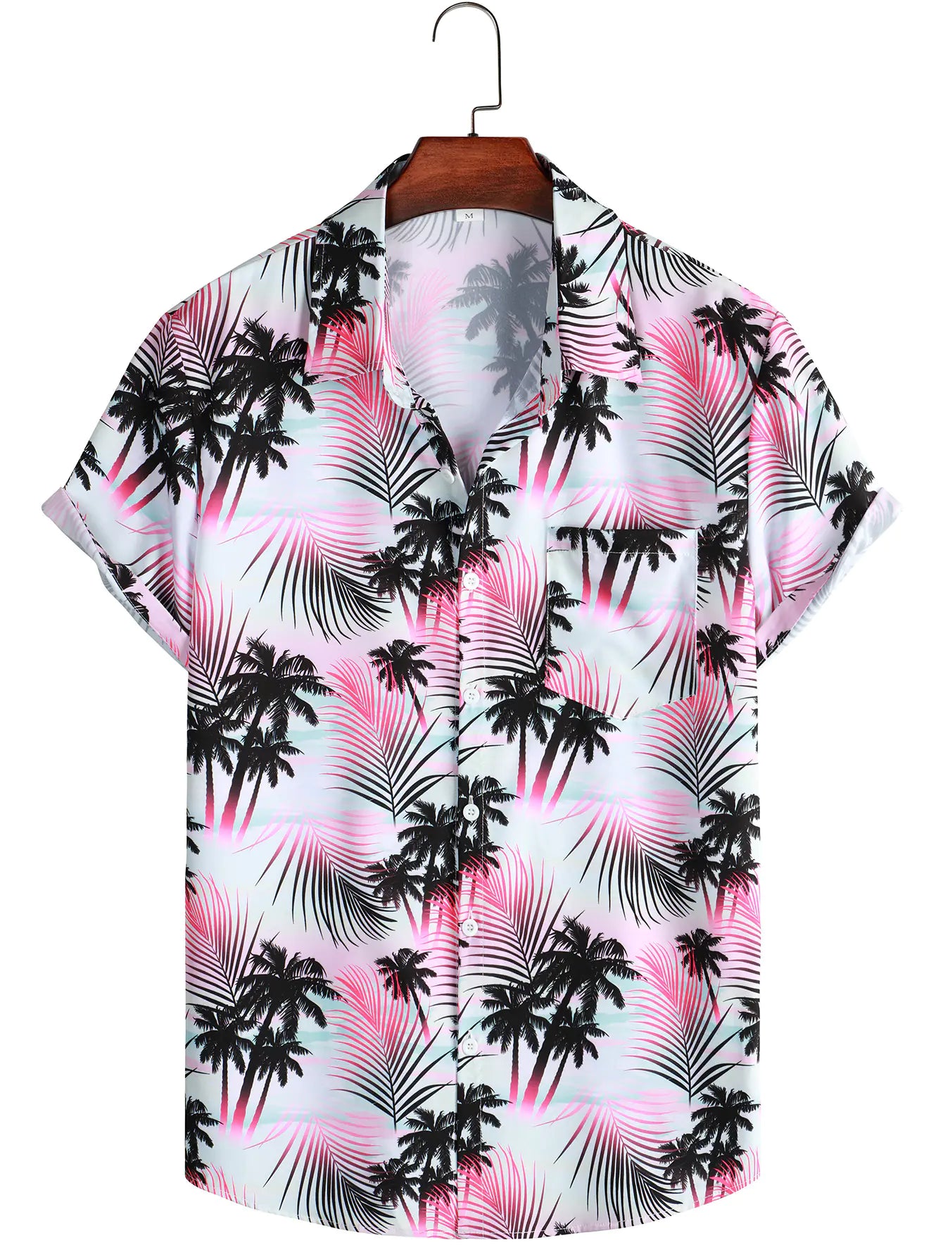 2023 Men's Floral Short Sleeve Hawaiian Shirt
