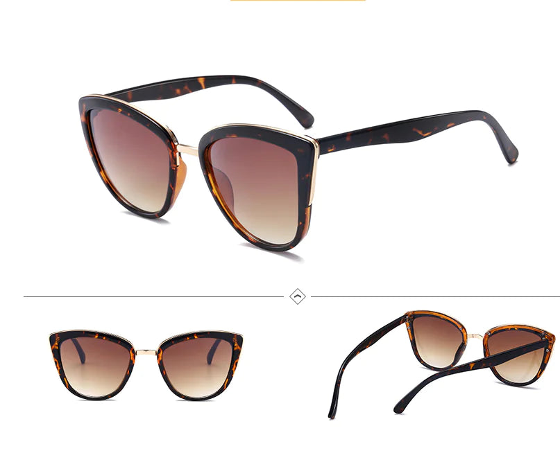 Trendy Cat-Eye Sunglasses with UV Protection for Women