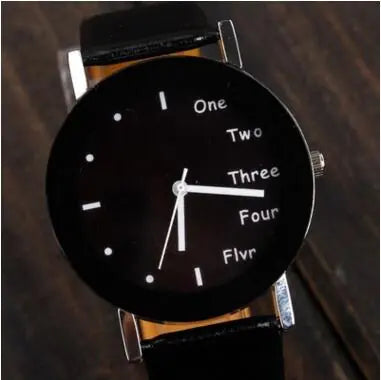 Trendy Korean Style Couple Watches for Students