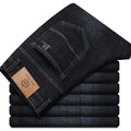 Men's Slim Fit Casual Straight Loose Jeans Trousers