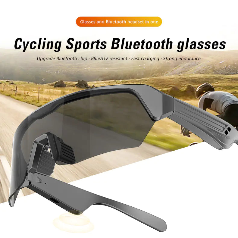 YJ006 Bluetooth Smart Cycling Glasses with Audio Headset