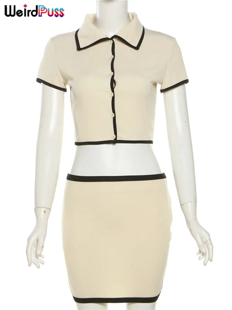 nibber Ribbed Women 2 Piece Set