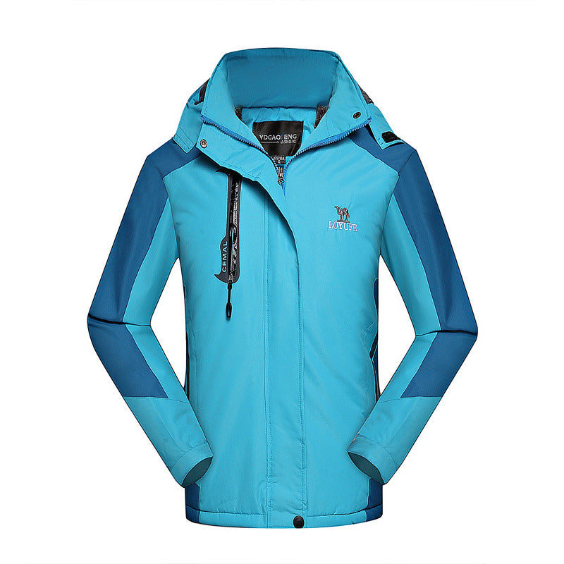 Thickened Fleece Couples Jacket - Outdoor Snow Outfit