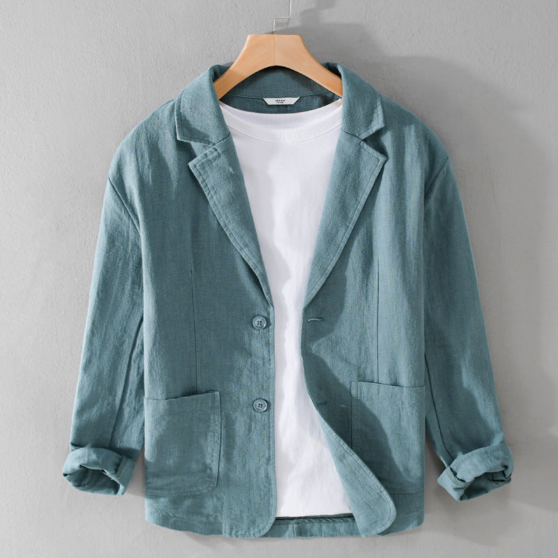 Men's Striped Casual Suit