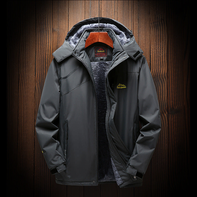 Thickened Fleece Outdoor Jackets for Men and Women