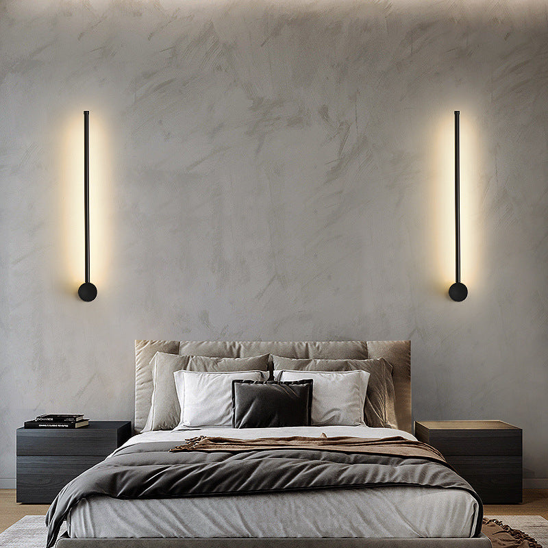 Modern Linear Wall Lamp with Dimmable LED Lighting