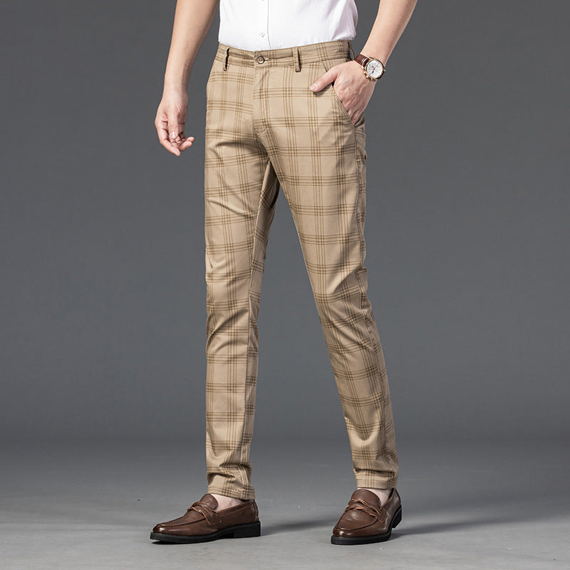 Men's Stretch Cotton Casual Pants