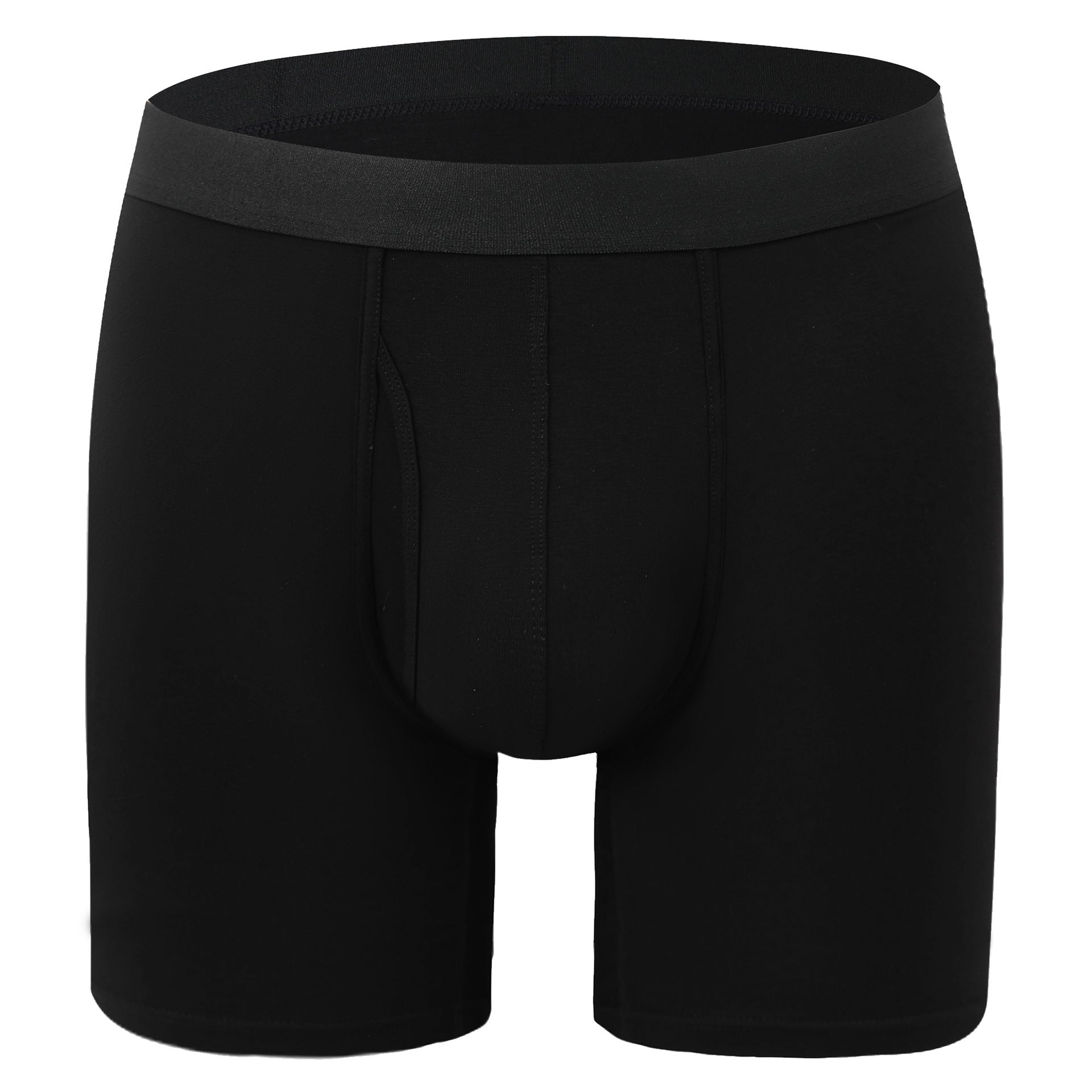 Men's Breathable Mid-Waist Boxer Briefs