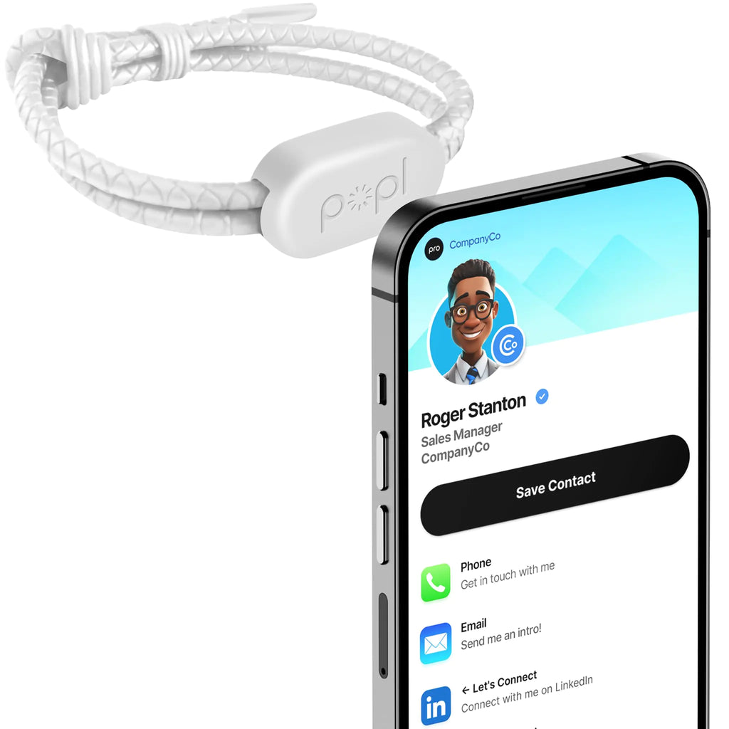 Popl Rope Band - Digital Business Card Bracelet Wearable