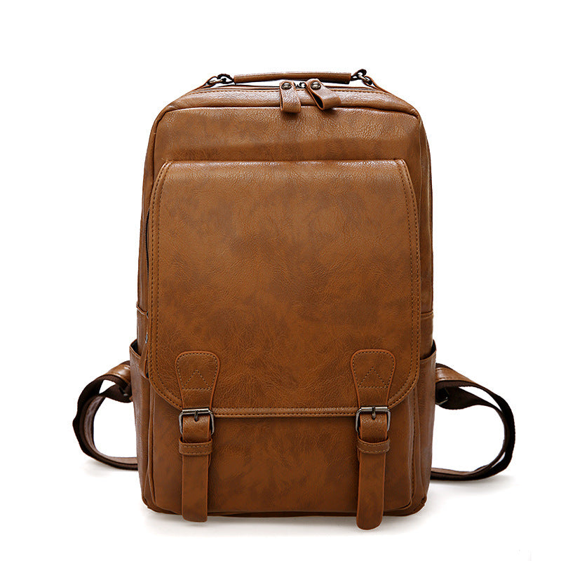 Custom PU Backpack for Men and Women - Large Capacity