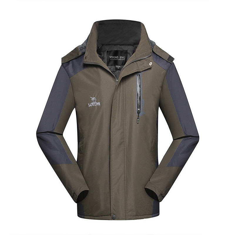 Thickened Fleece Couples Jacket - Outdoor Snow Outfit