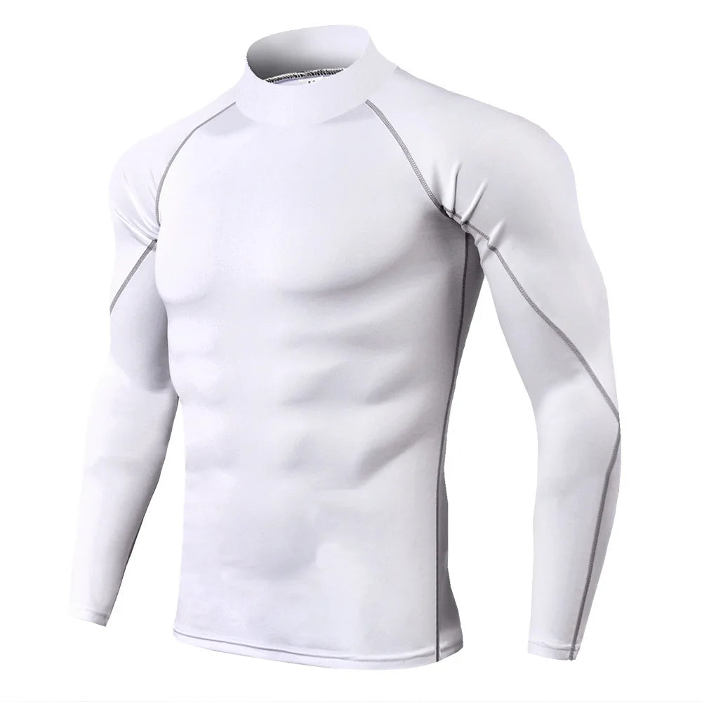 Men Bodybuilding Running Shirt 