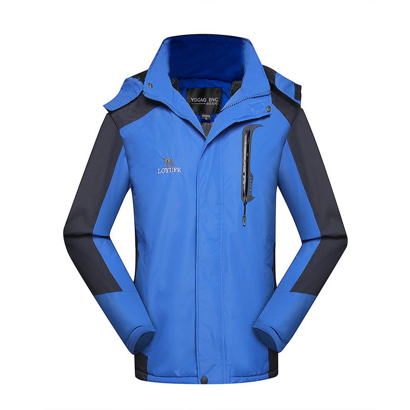 Thickened Fleece Couples Jacket - Outdoor Snow Outfit