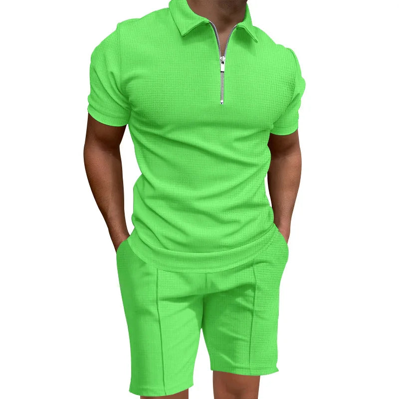 2 Piece   Polo Shirt Set