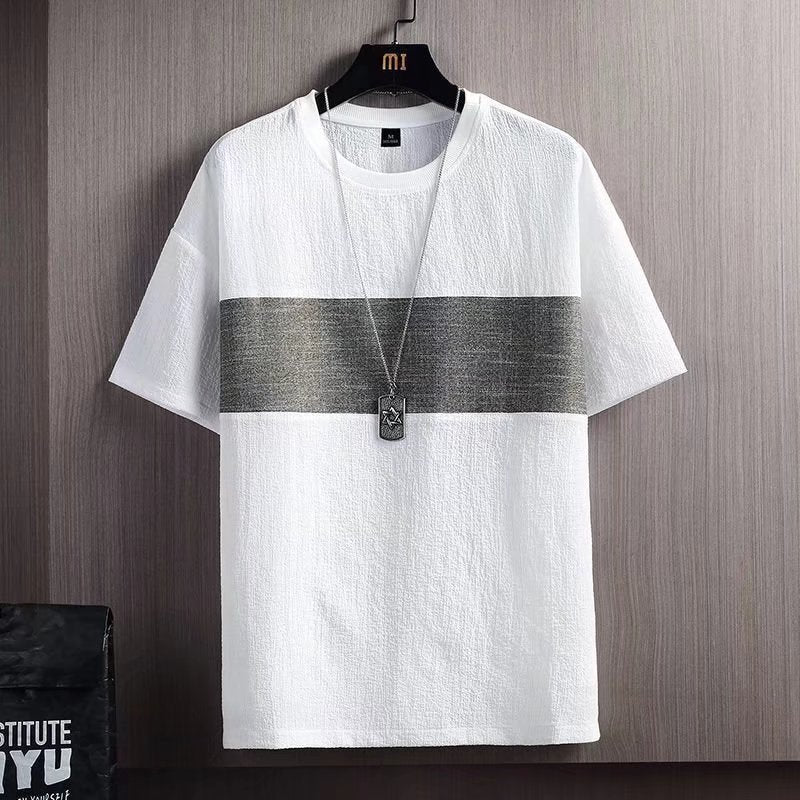 Men's Ice Silk Short Sleeve T-Shirt