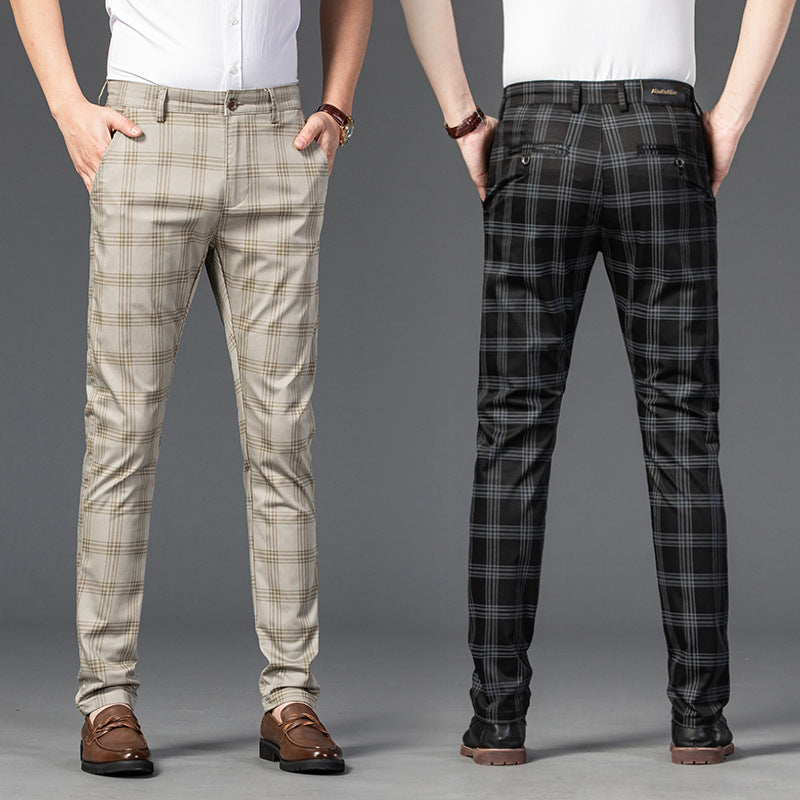 Men's Stretch Cotton Casual Pants