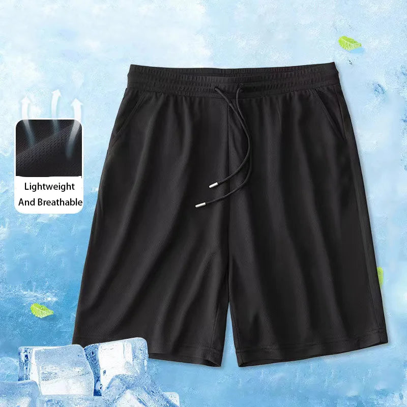 2026 Summer Men Quick Dry Lightweight Tracksuit Set Gym Short Sleeve T Shirt Basketball Shorts Comfortable Casual Outfit