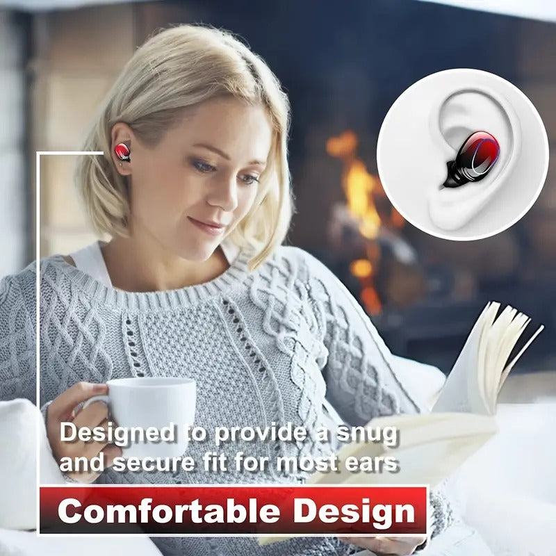 TWS Gradient Color Headset V5.0 with Noise Reduction
