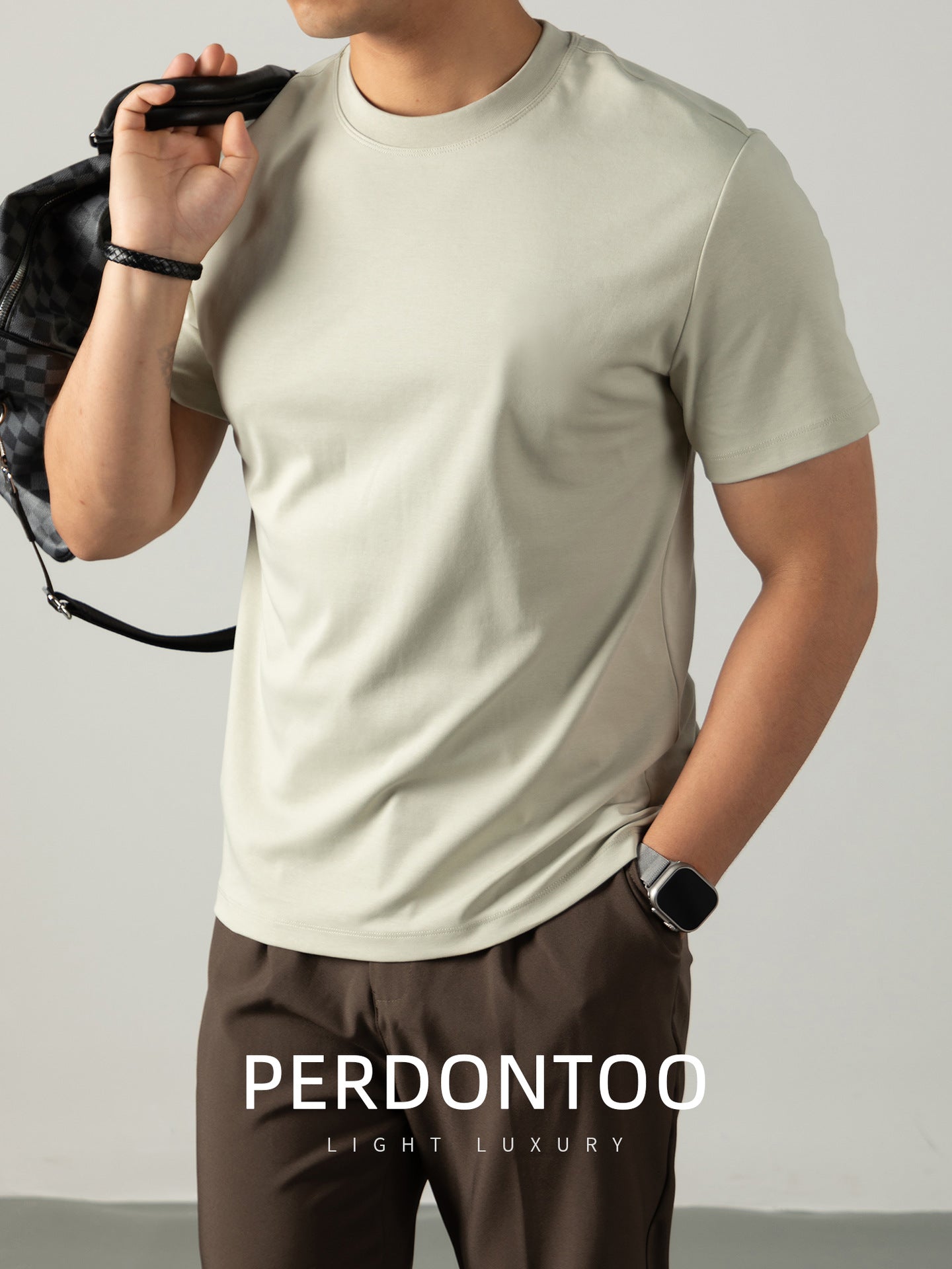 Mens Breathable Cotton Short Sleeve T-Shirt