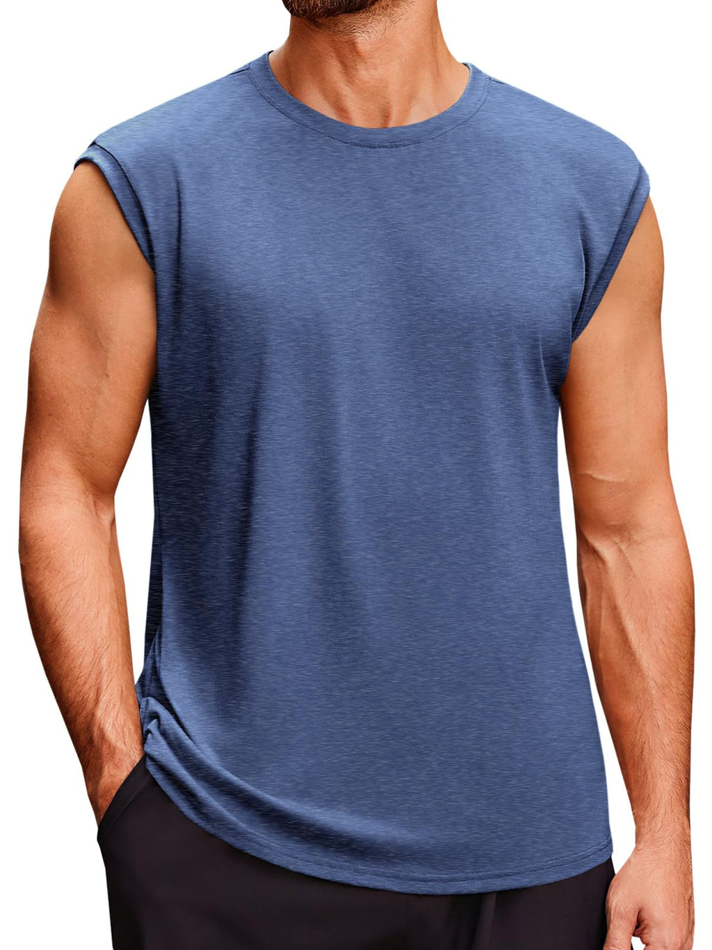 Runcati Mens Sleeveless Tank Tops