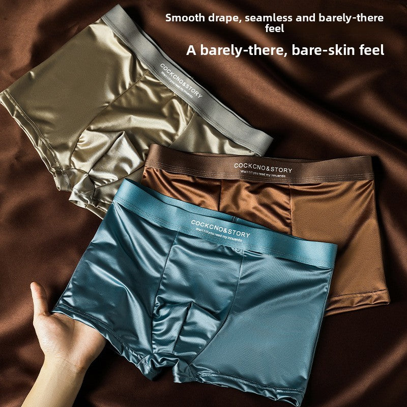 Satin light boxers