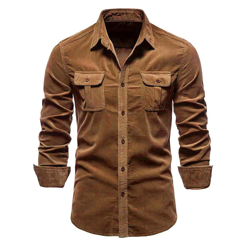 Men's Corduroy Casual Shirt