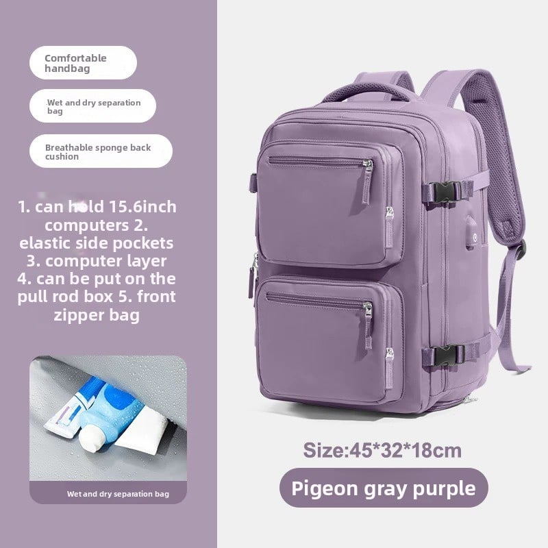 Simple backpacks for men and women